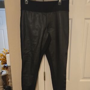 Torrid Black Faux Leather Leggings